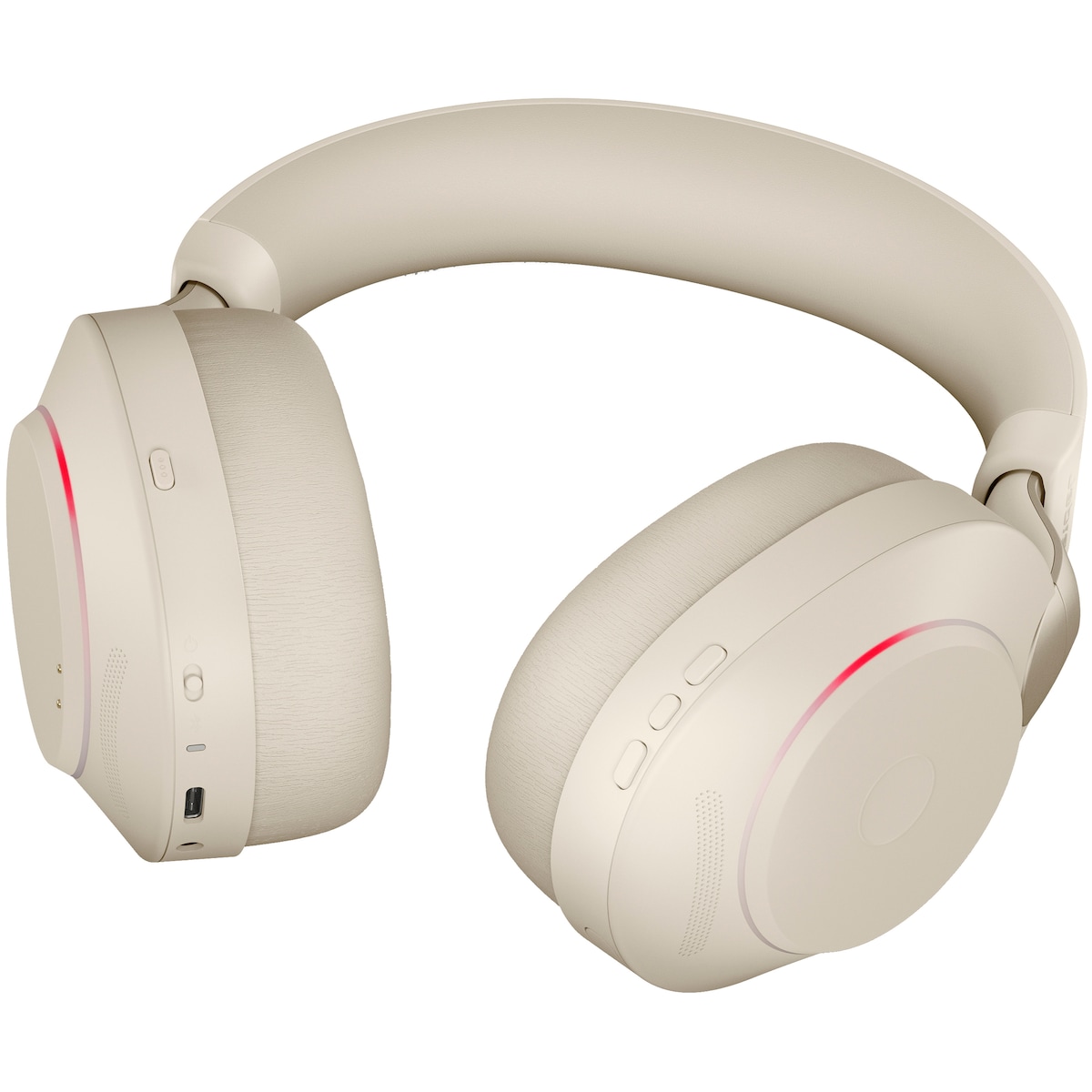 Jabra Evolve2 85 UC USB-A hodetelefoner (beige)