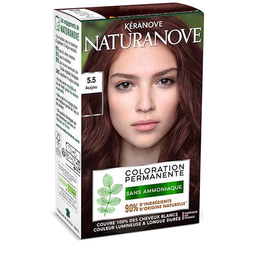 Kéranove Naturanove Coloração Permanente 5.5 Acajou