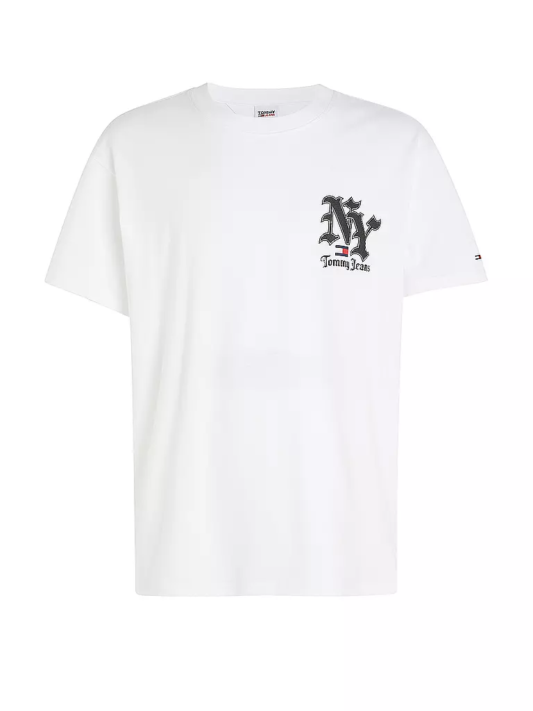 TOMMY JEANS T-Shirt weiss