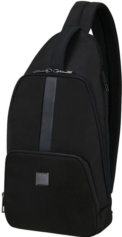Samsonite - Sacksquare - Schoudertas - Zwart - Buitenzijde