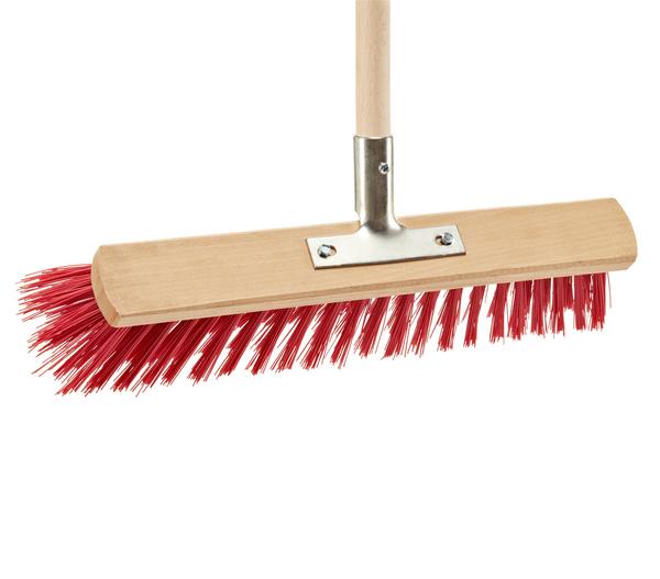 Sorex Hofbesen mit Stiel, 40 cm