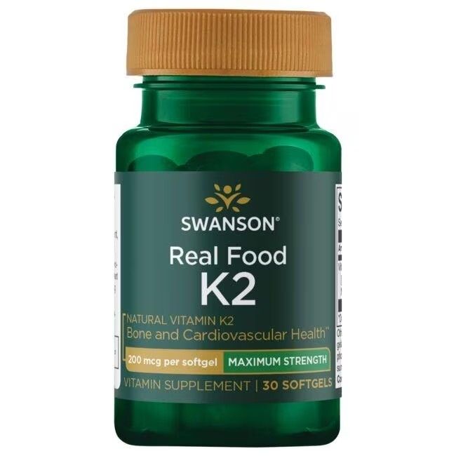 Swanson Vitamin K2 200mcg
