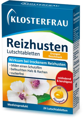 Klosterfrau Reizhusten Lutschtabletten Orange zuckerfrei