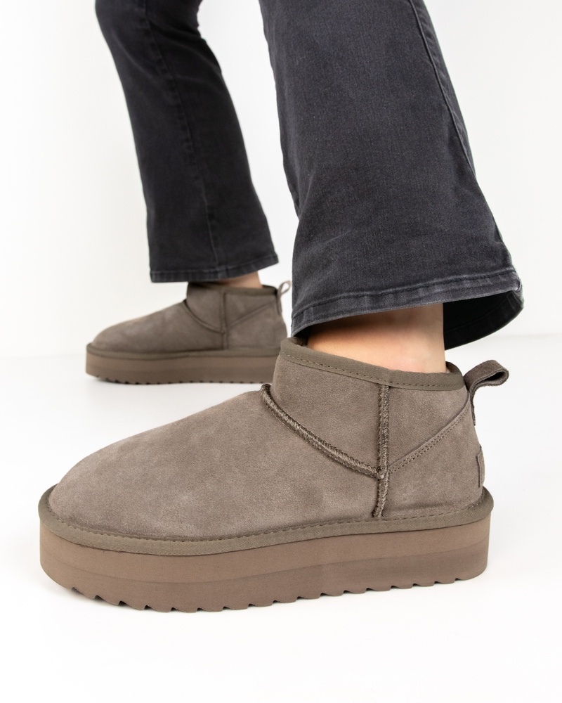 Colors of California Gevoerde boots  - bruin