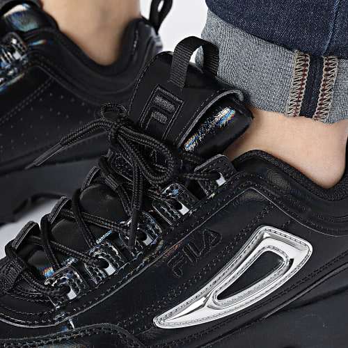 Baskets Femme Disruptor FFW0245 Black Silver