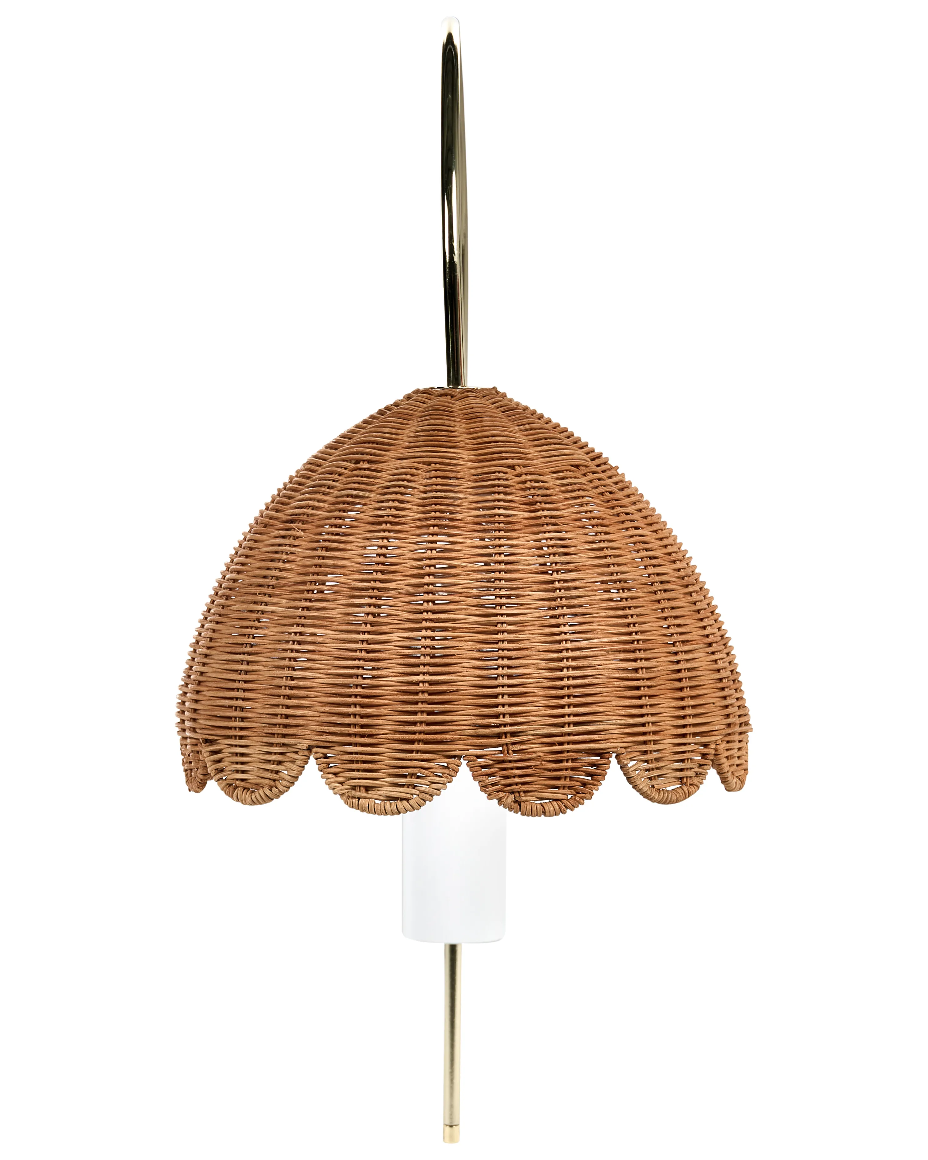 Wandlamp VALUKKAI Rotan Natuurlijk