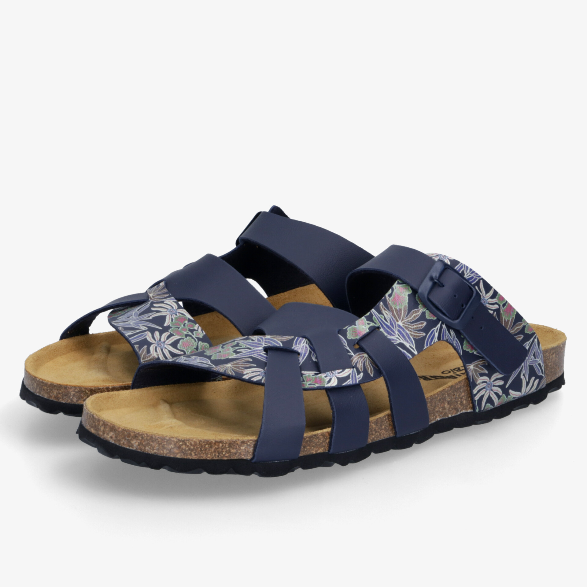 FEICHTINGER BIO Damen Pantoletten blau