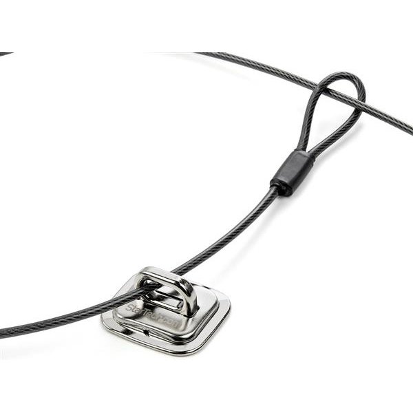 StarTech.com Ancrage de câble antivol pour ordinateur portable en acier