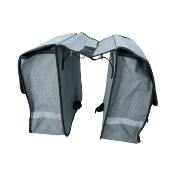 Dresco dubbele fietstas 36L