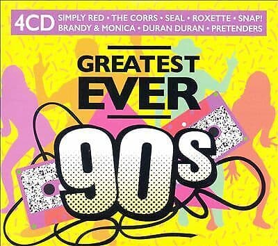 Various Artists : Greatest Ever ’90s CD Box Set 4 discs (2020) Pre-Owned