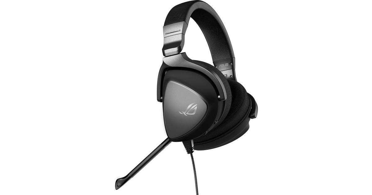 ASUSROG Delta Core over-ear gaming headset  (Zwart, Pc, PlayStation 4, PlayStation  5, Xbox One, Xbox Series X|S, Nintendo Switch)