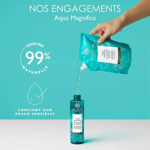 Sanoflore Aqua Magnifica Organic Anti-Blemish Botanical Face Essence 200ml