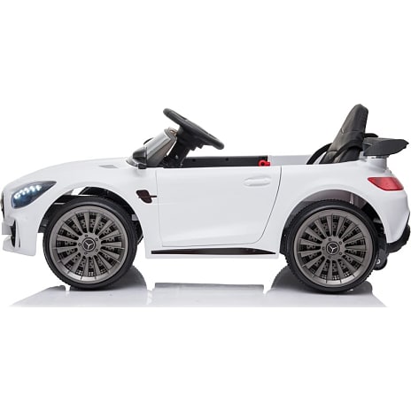 Mercedes GTR AMG elektrisk bil 12V - hvid