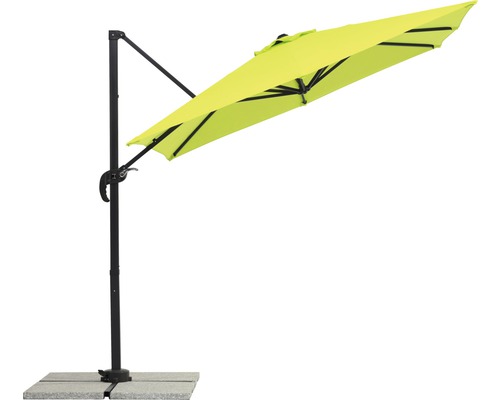 Schneider Rhodos Junior parasol 230 x 230 cm appelgroen