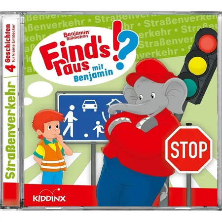 Kiddinx CD Benjamin Blümchen - Finds raus mit Benjamin: Straßenverkehr