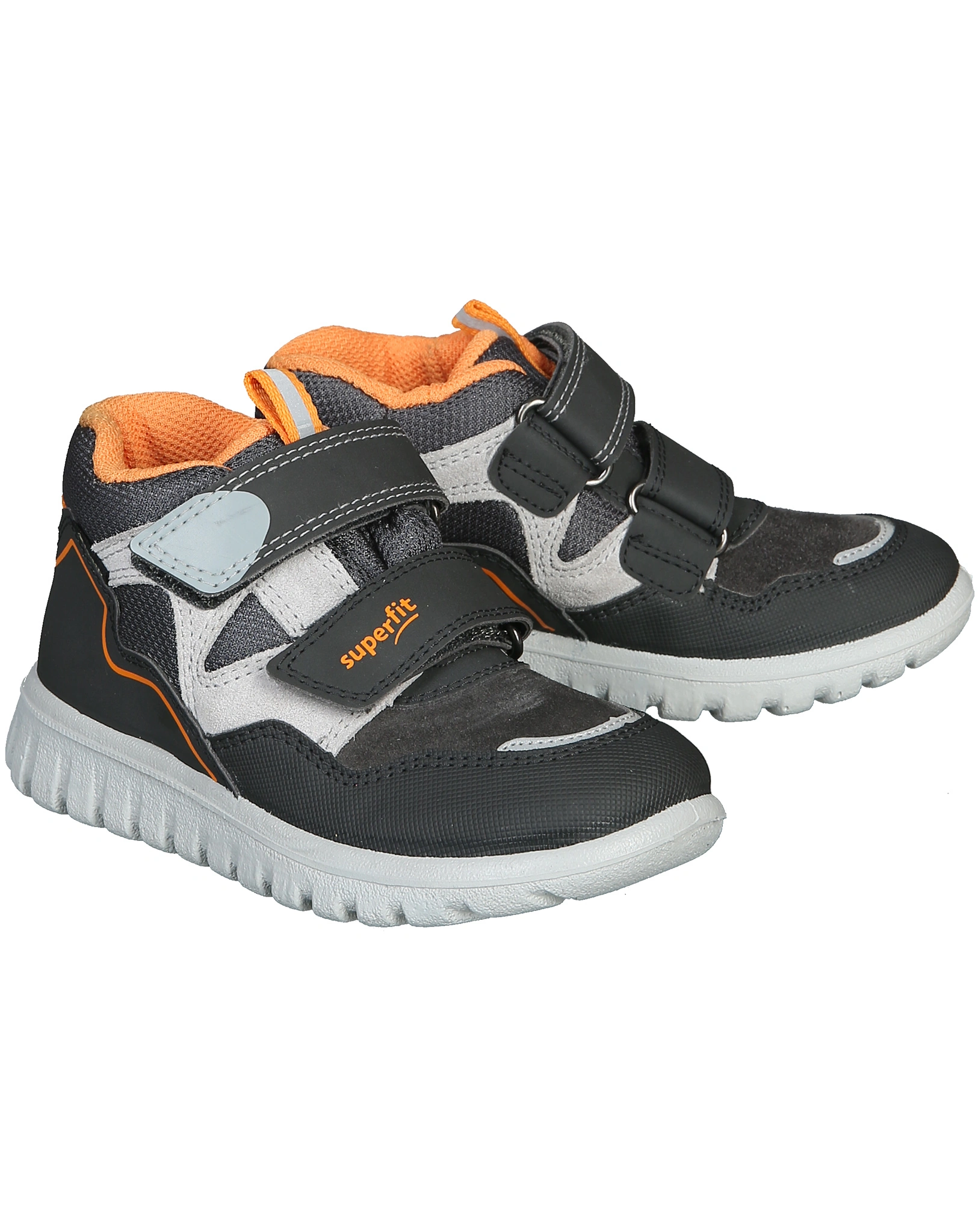 Klett-Halbschuhe SPORT7 MINI in grau/orange