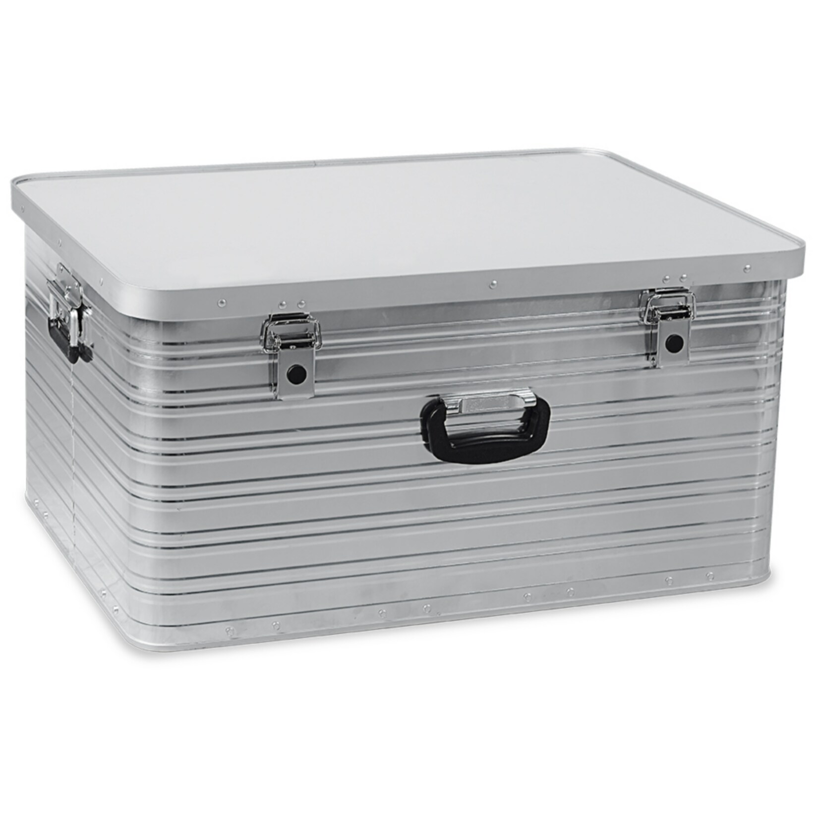 BRB Aluminium Behälter, LxBxH 76,5 x 58,5 x 38,5 cm, 141 Liter
