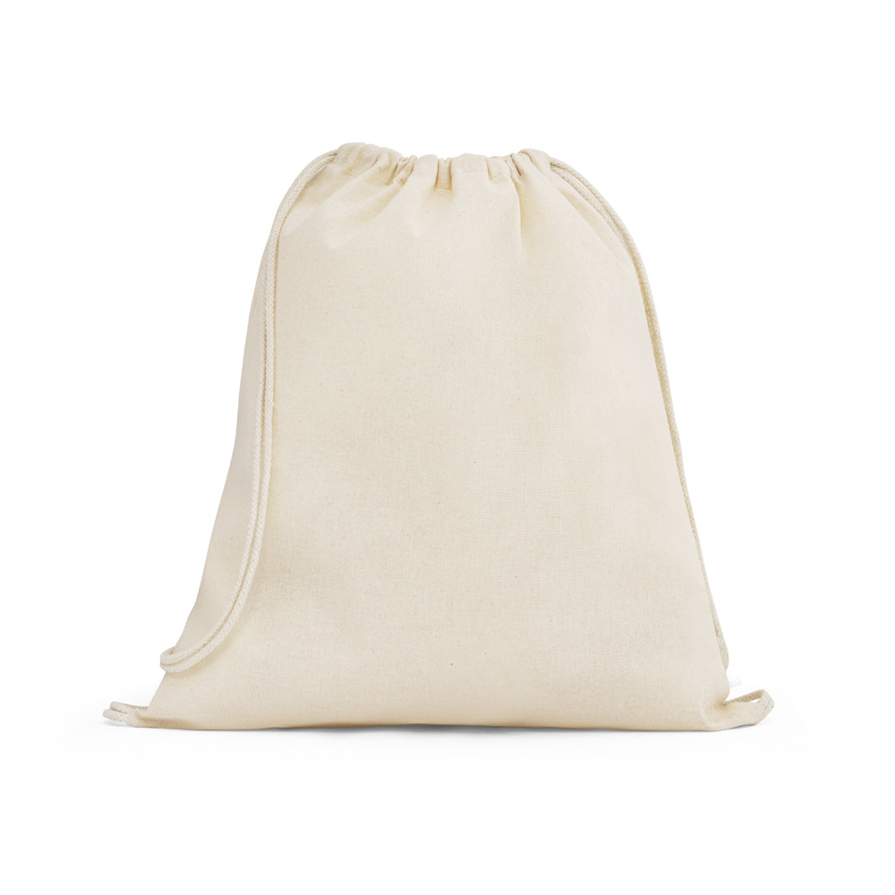 hi!dea 92398 - Sac à dos 100% coton (140 g/m²)
