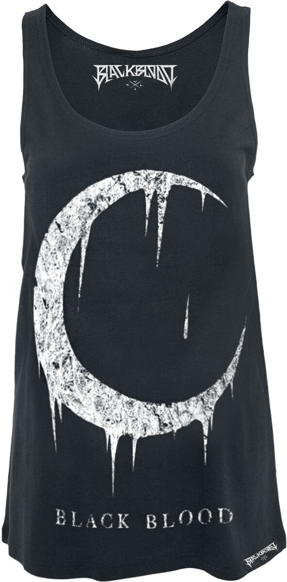 Blood Moon | Black Blood by Gothicana Top