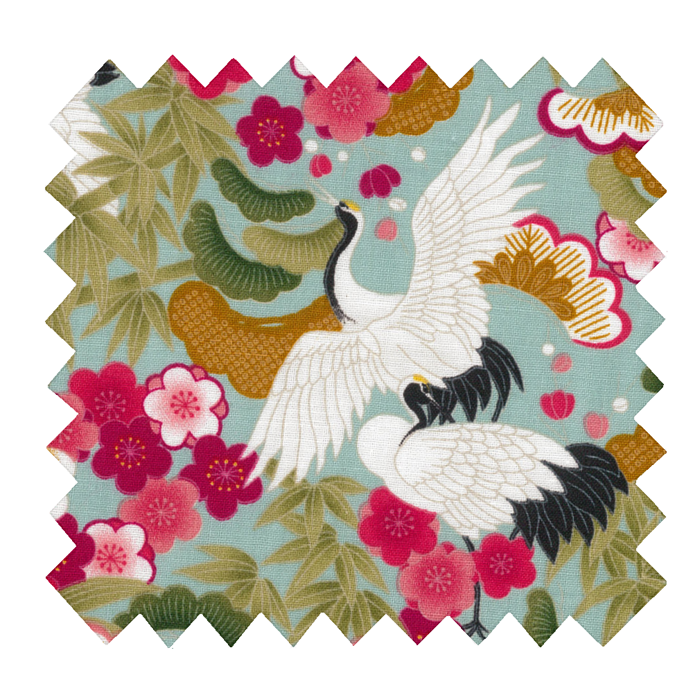 Tissu Coton Au Mètre Ibis
