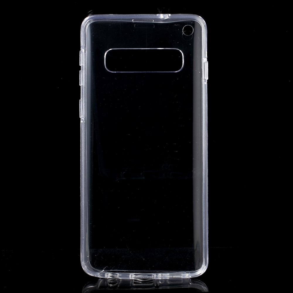 Samsung Galaxy S10 2in1 Full Protection Schutz Hülle   Acryl Displayschutz (Front/Back) - Transparent