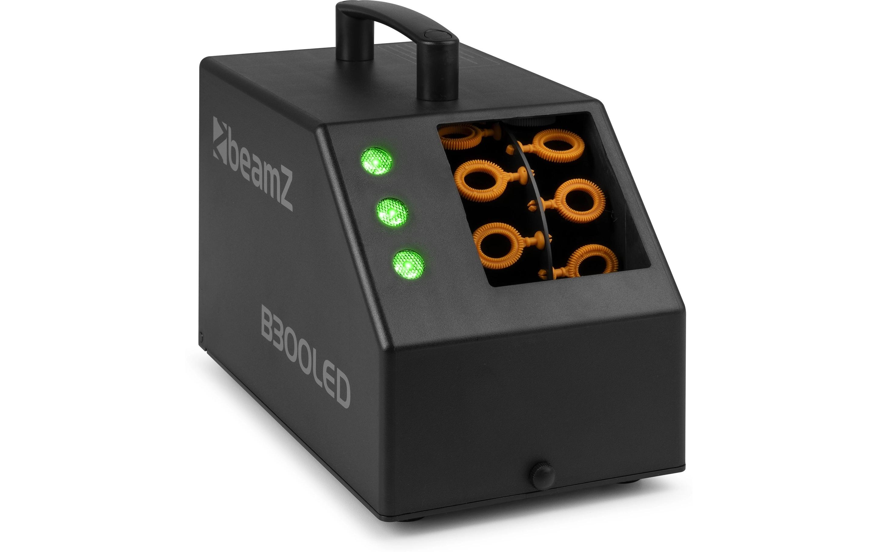 Seifenblasenmaschine B300 LEDSeifenblasenmaschine mit LED-Effekt und Fernbedienung