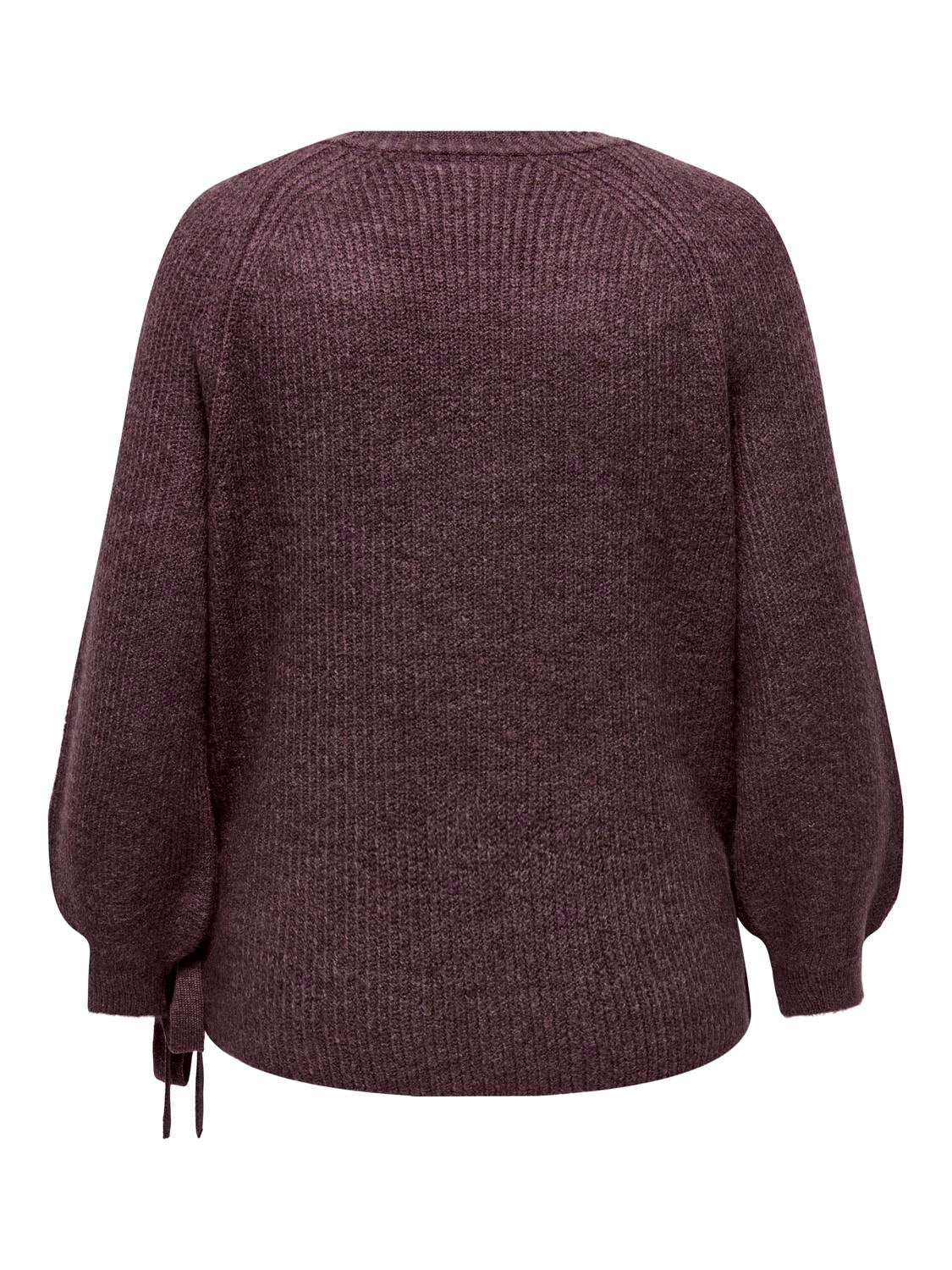 CARJADEI Strickjacke Rose Brown
