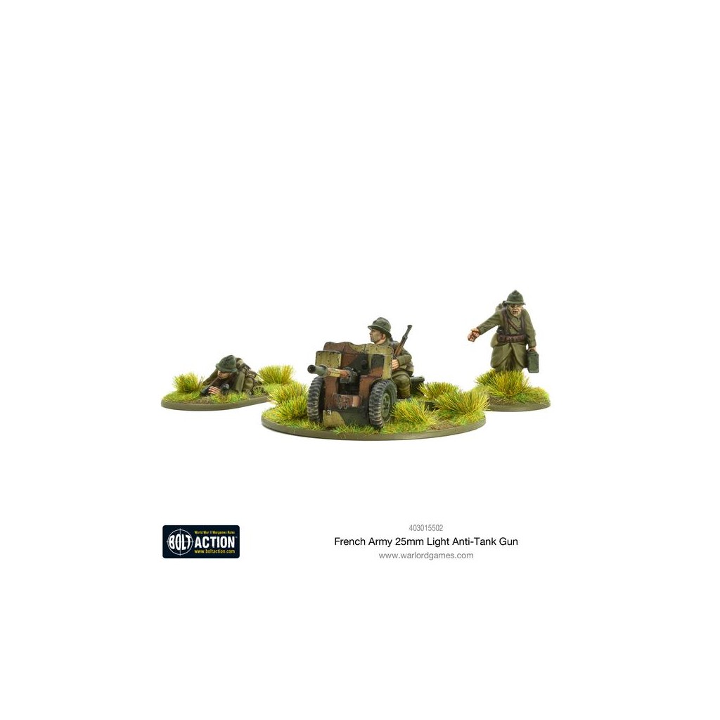 Bolt Action - French -25mm Light Anti-Tank Gun