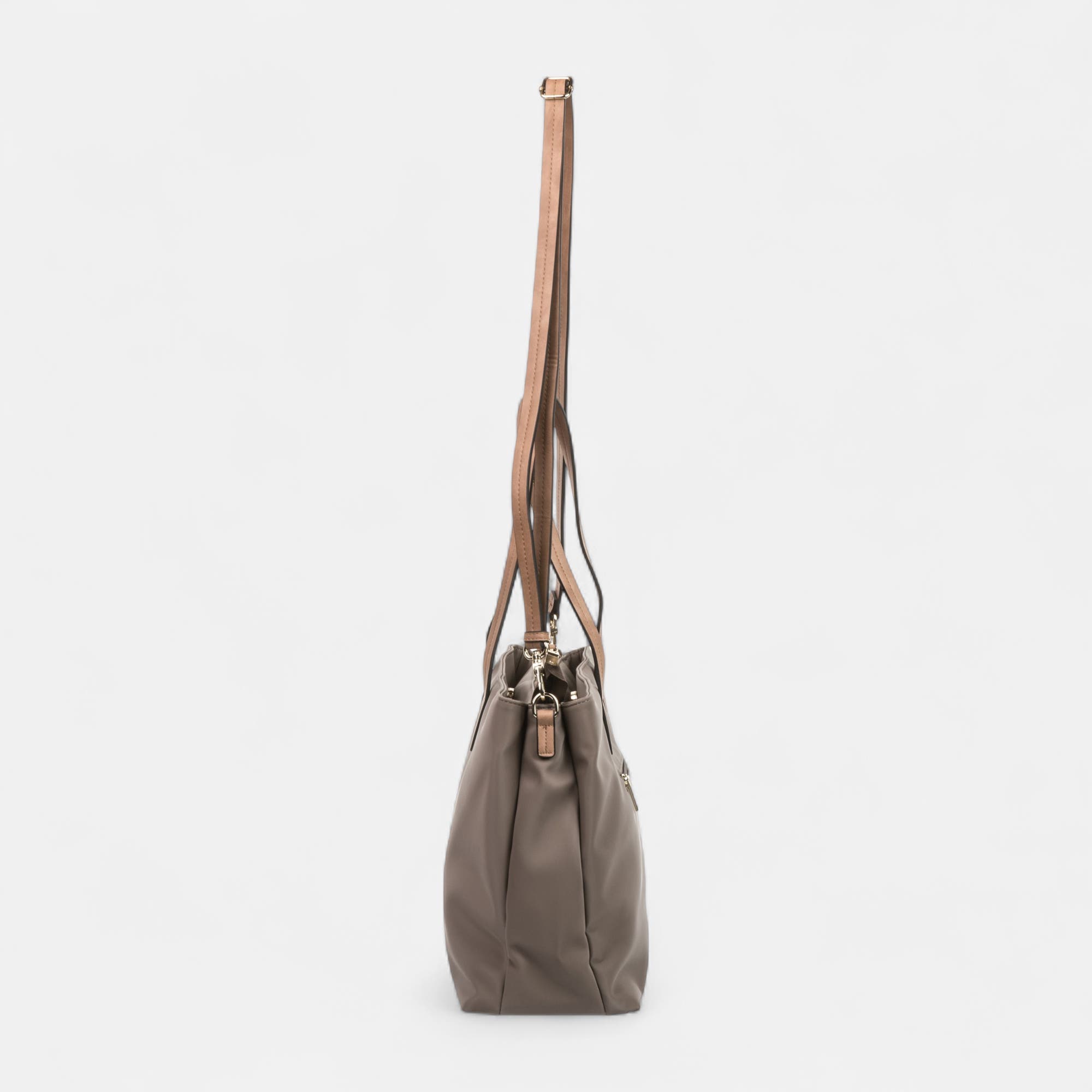 Sac de shopping taupe