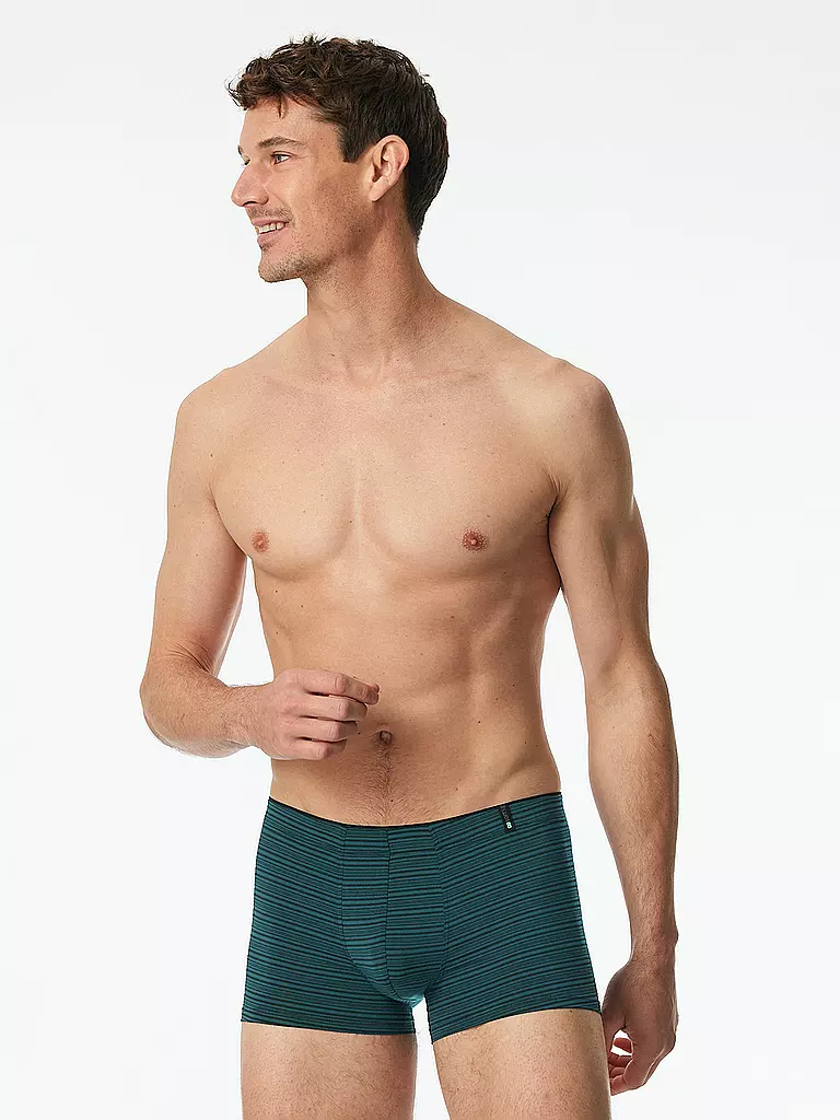 SCHIESSER Pants petrol  petrol