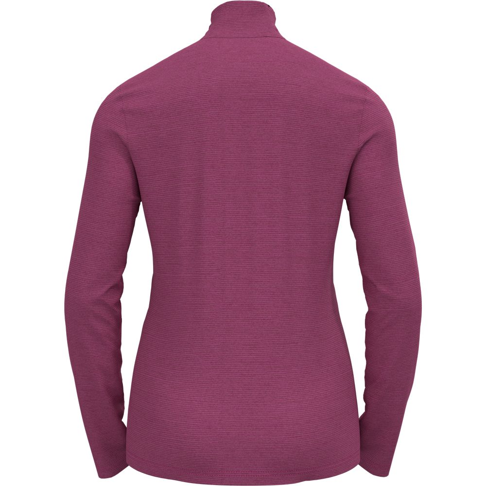 Odlo Roy 1/2 Zip Midlayer Damen festival fuchsia