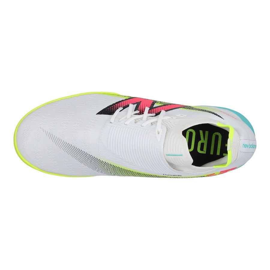 New Balance Furon V7 Pro TF - Blanc/Violet/Jaune Fluo