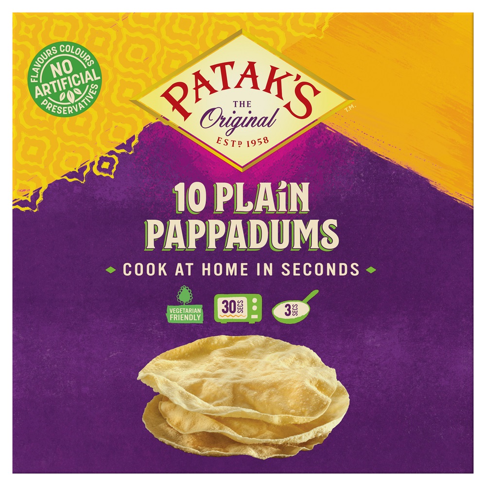 PÃO PATAKS INDIANO 100G