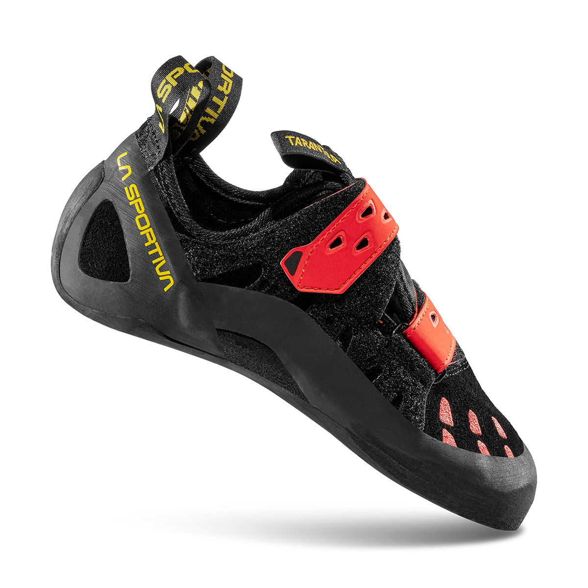 La Sportiva Tarantula klatresko, herre (Black/Poppy) - Spejder Sport