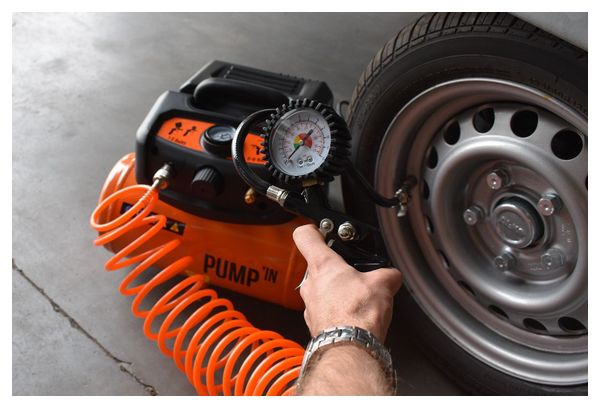 Pump'in TANK - Mini-compresseur avec cuve de 6l