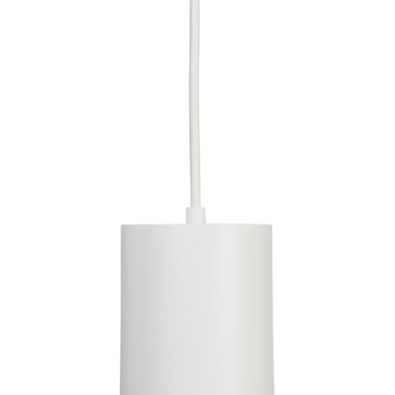 Design hanglamp wit rond GU10 50mm - Tubo
