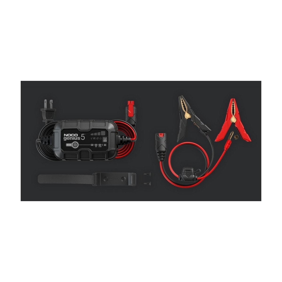 NOCO Elektronisk Batterilader 6V/12V 5A IP65