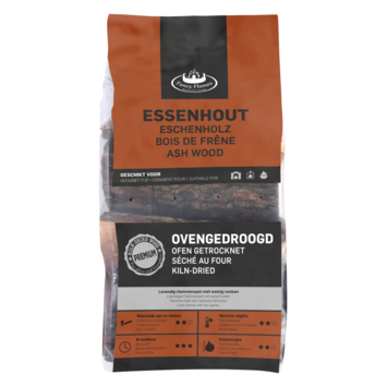 Ovengedroogd essenhout 8 kg