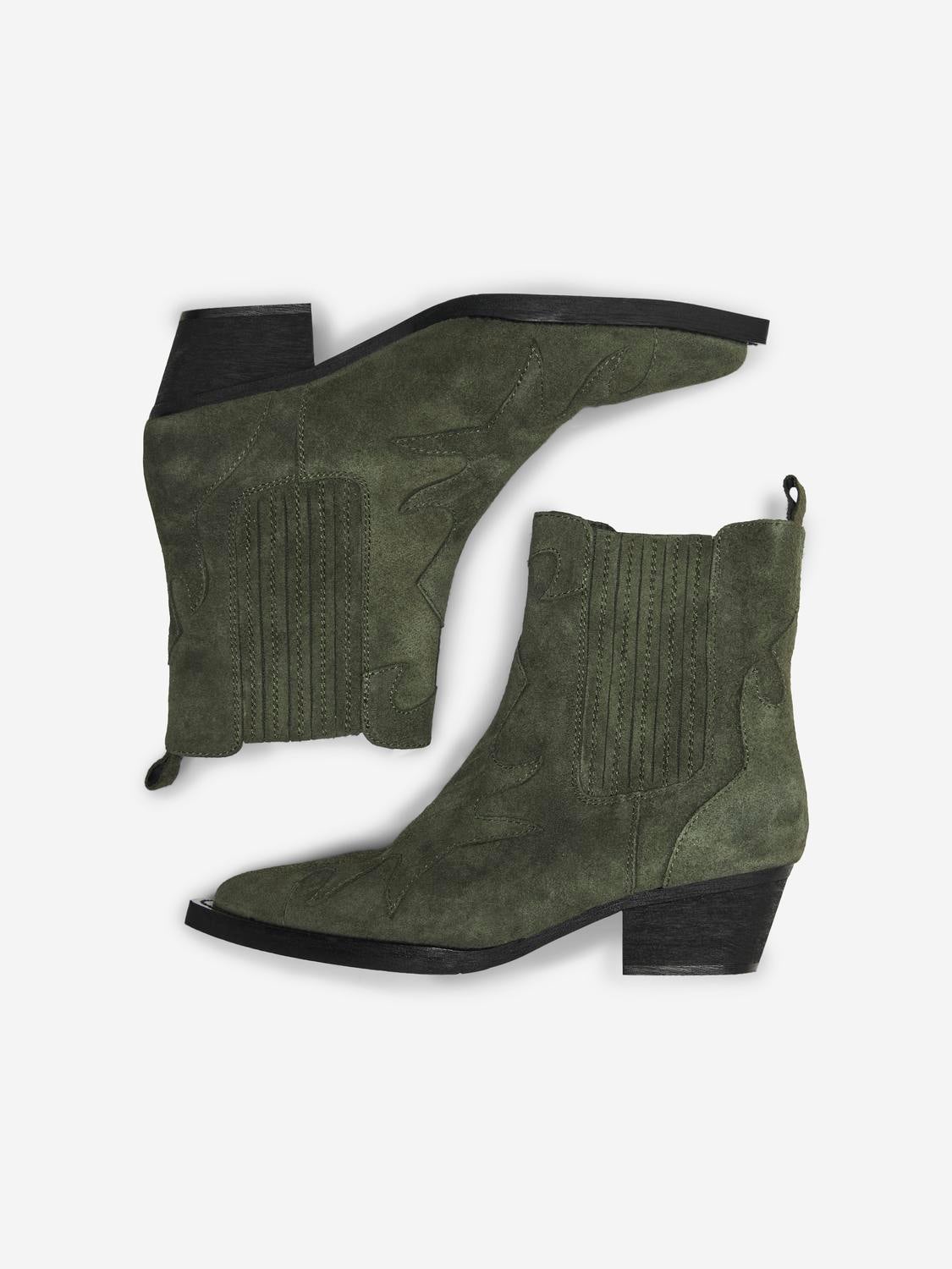 ONLMARGIT-1 Stiefel Green Olive