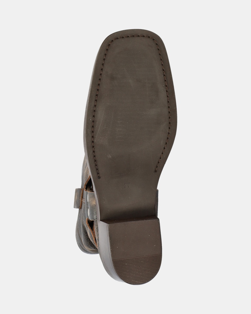Nelson Bikerboots  - bruin