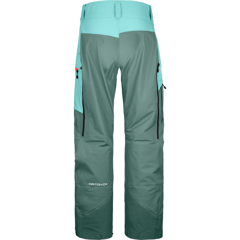 ORTOVOX 3L Ravine Shell Freeride-Hose Damen arctic grey