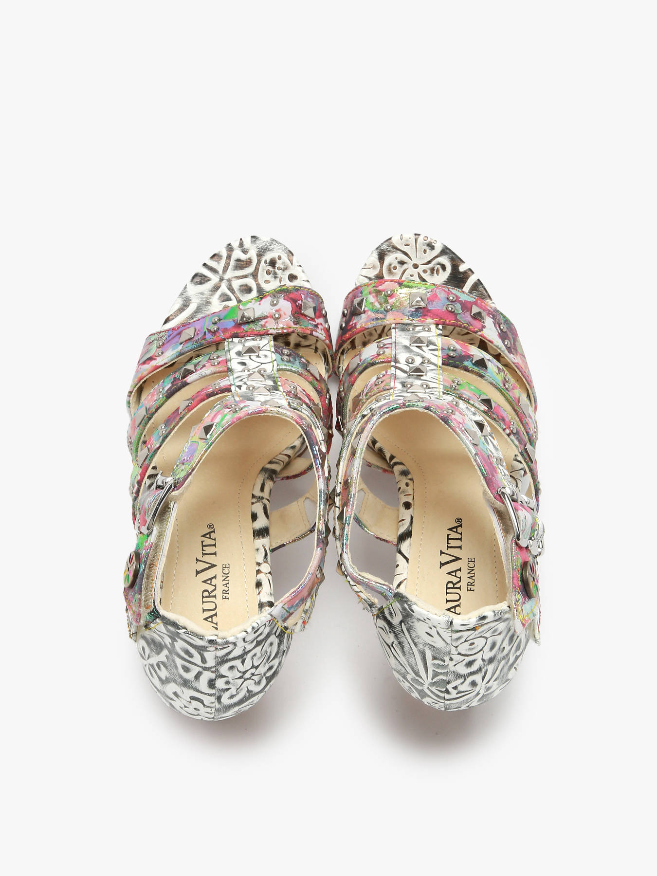 Sandales  talon en cuir LAURA VITA