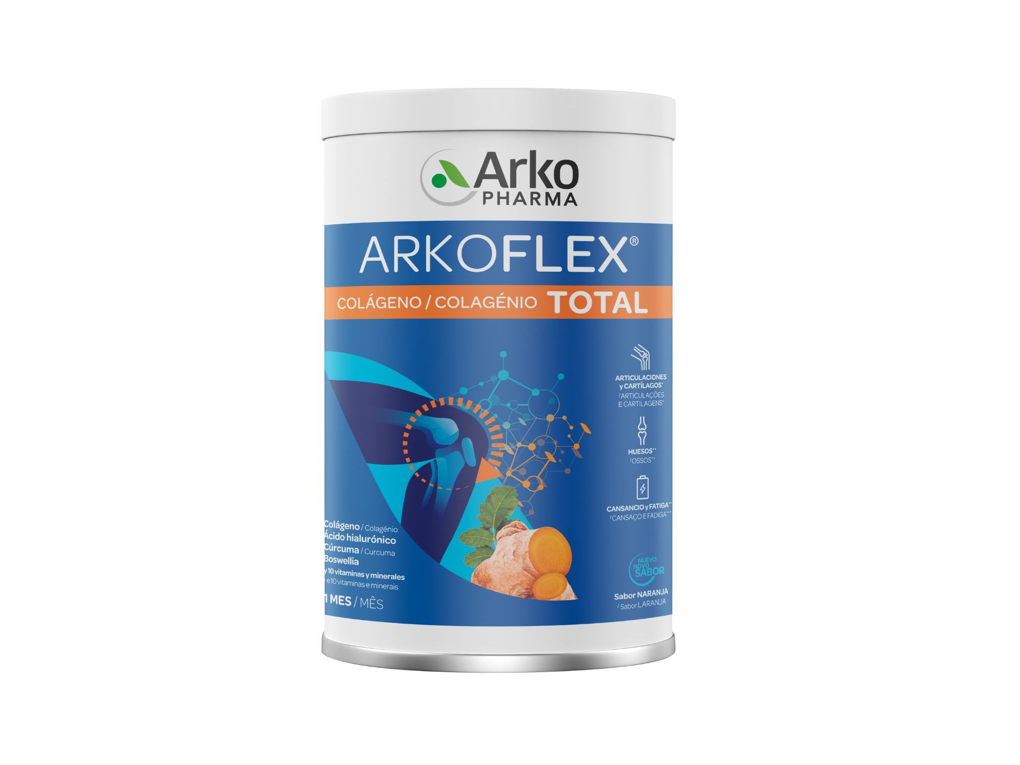 SUPLEMENTO ARKOFLEX COLAGÉNIO TOTAL 390G
