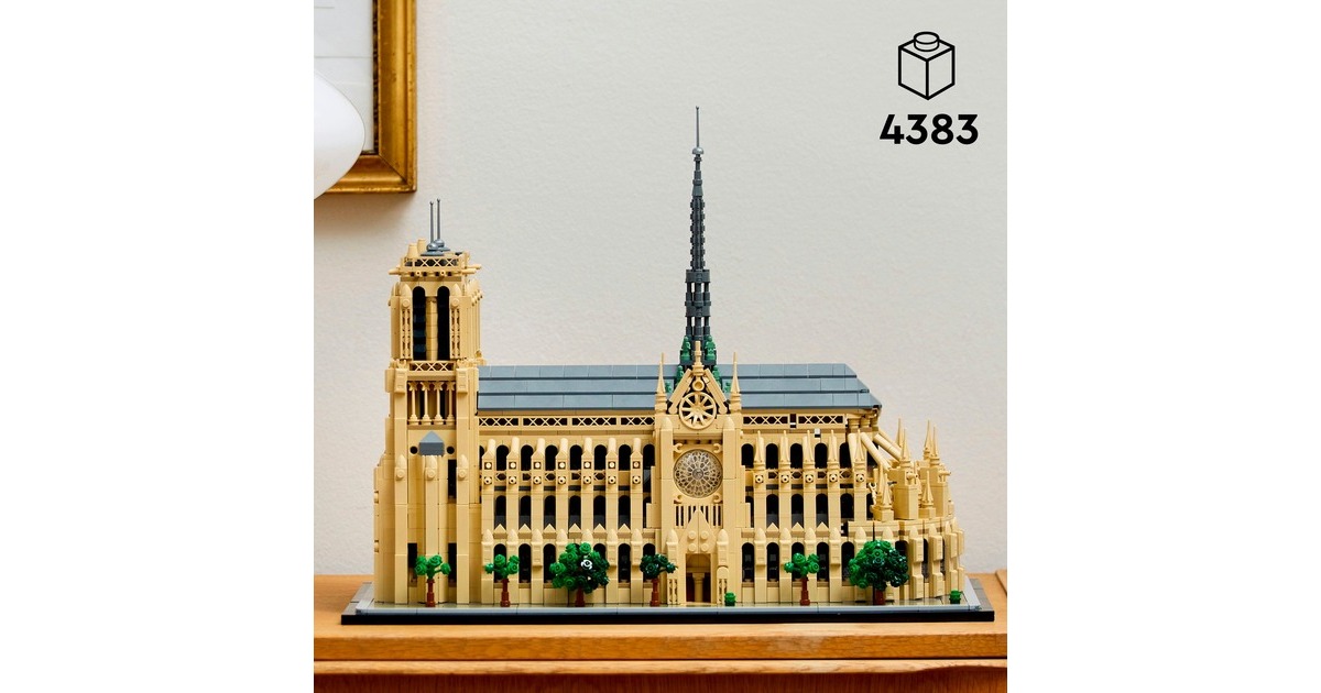 LEGOArchitecture - Notre-Dame van Parijs Constructiespeelgoed  (21061)