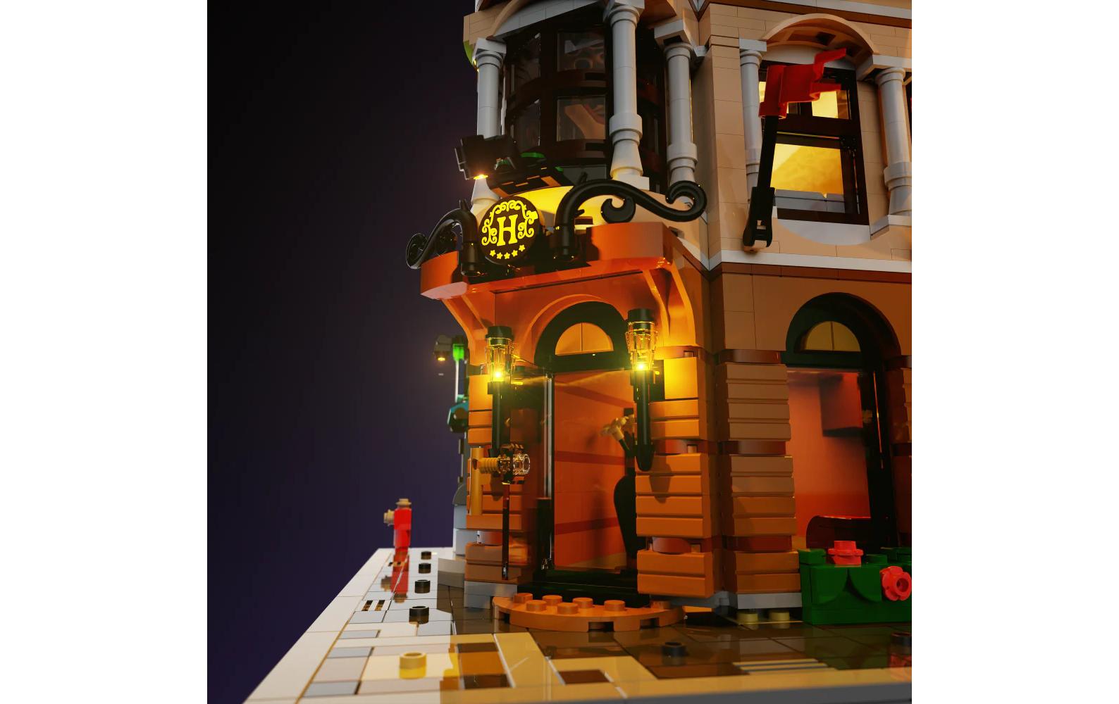 LED-Licht-Set für LEGO® LMB 2.0 für 10297 Boutique-Hotel<br>Beleuchtungs-Kit
