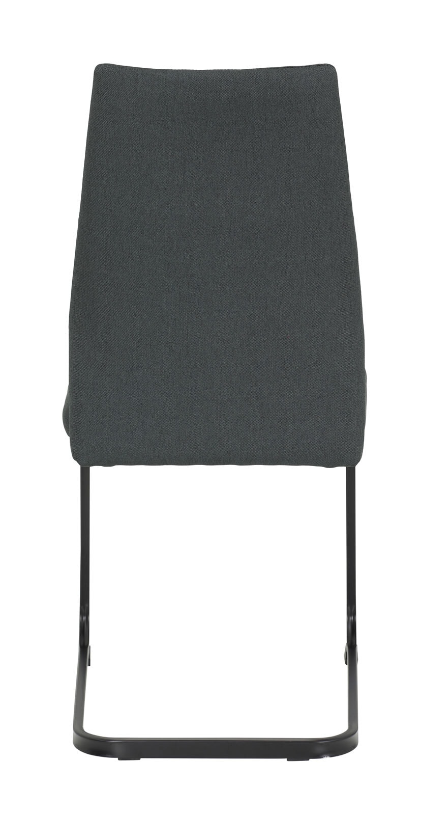 Stuhl RIA 2er-Set mit Ziernähten anthrazit 59 x 43 x 93 cm
