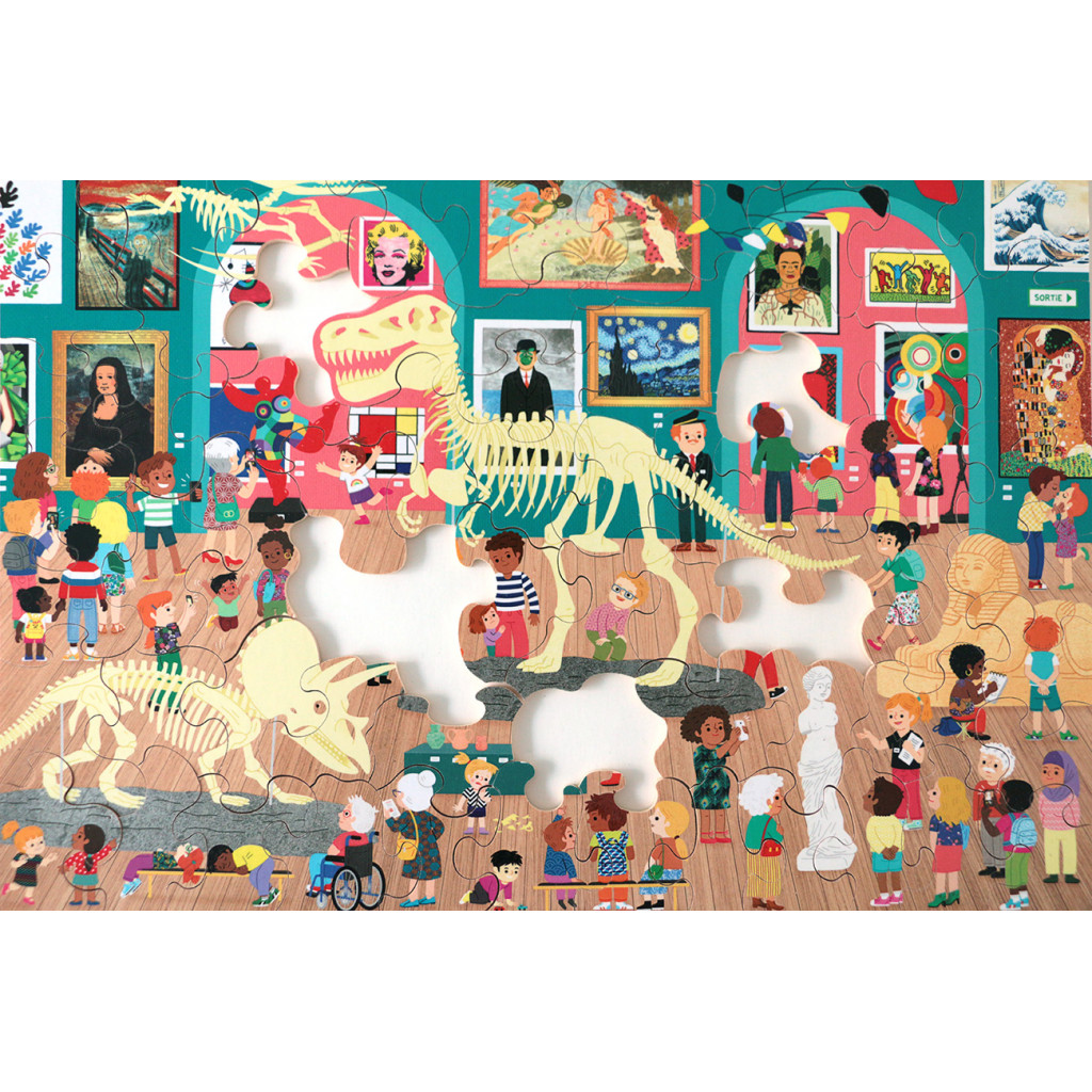 Puzzle - Visite au Musée - 50 Pièces
