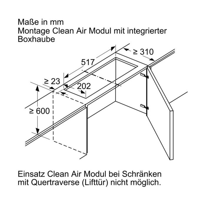 Siemens Clean Air Plus Umluftset LZ11IXC16