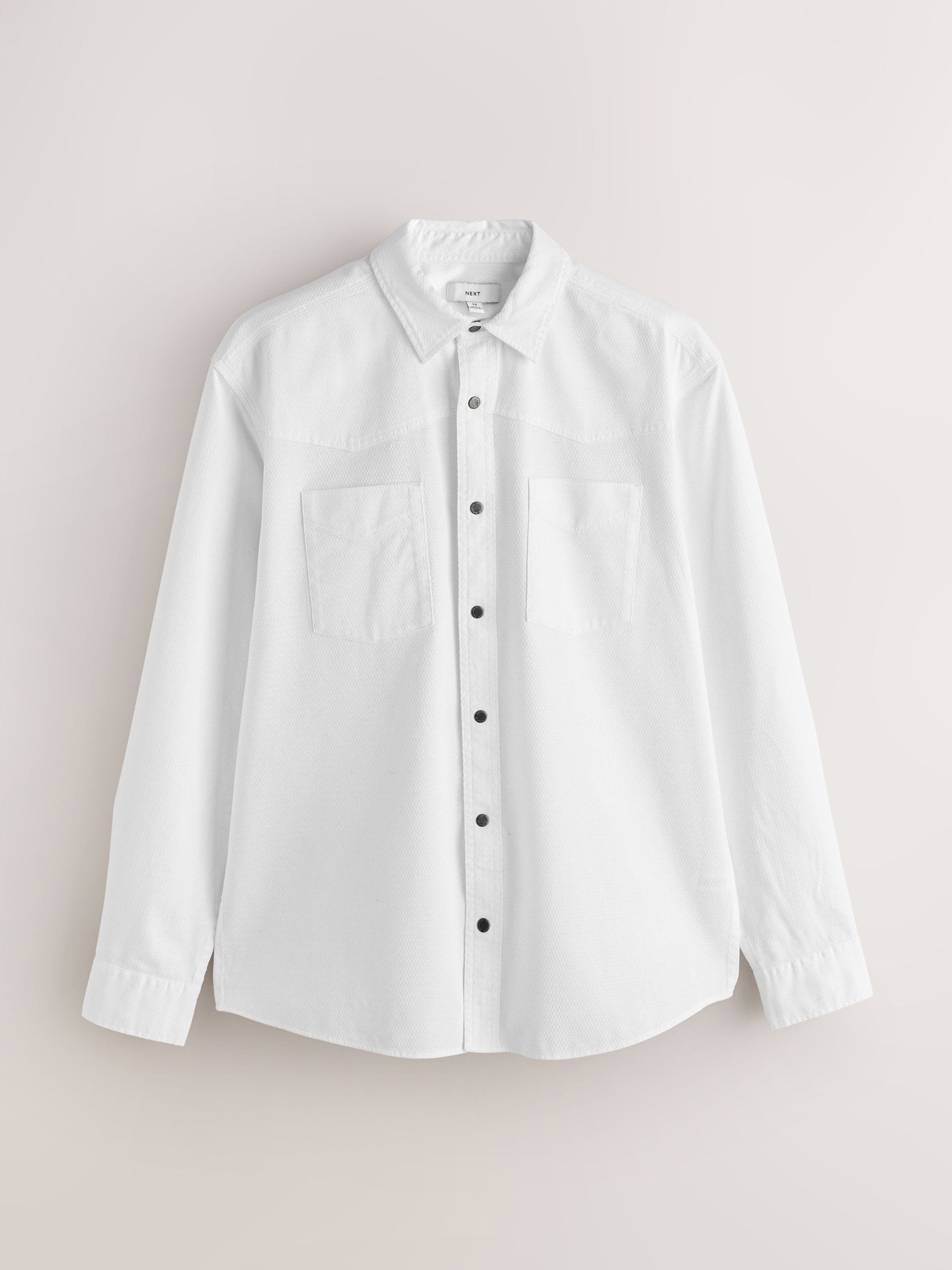 Wit - Twin Pocket Western Style Long Sleeve Shirt