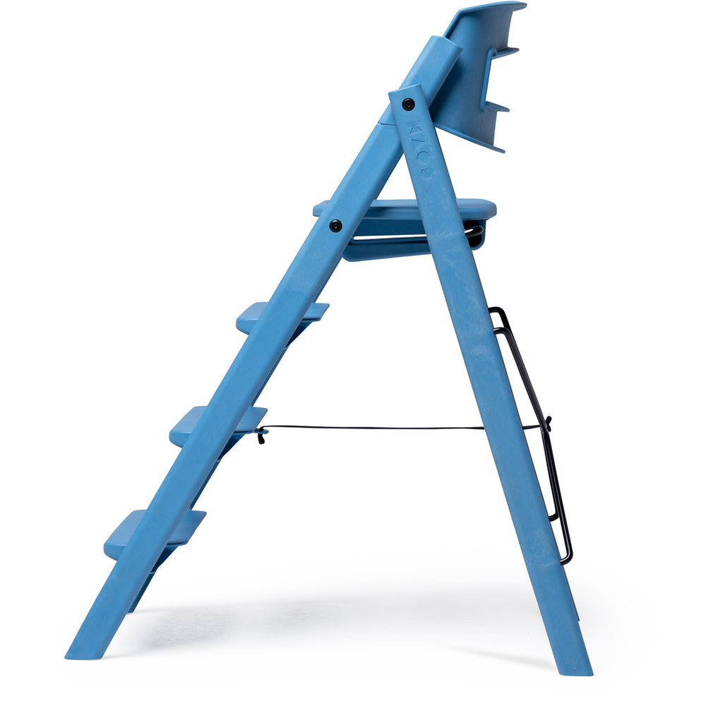 Køb KAOS Swedish Blue Klapp Højstol Recycled Med KLAPP® Sikkerhedsbøjle Og Bakke Bundle